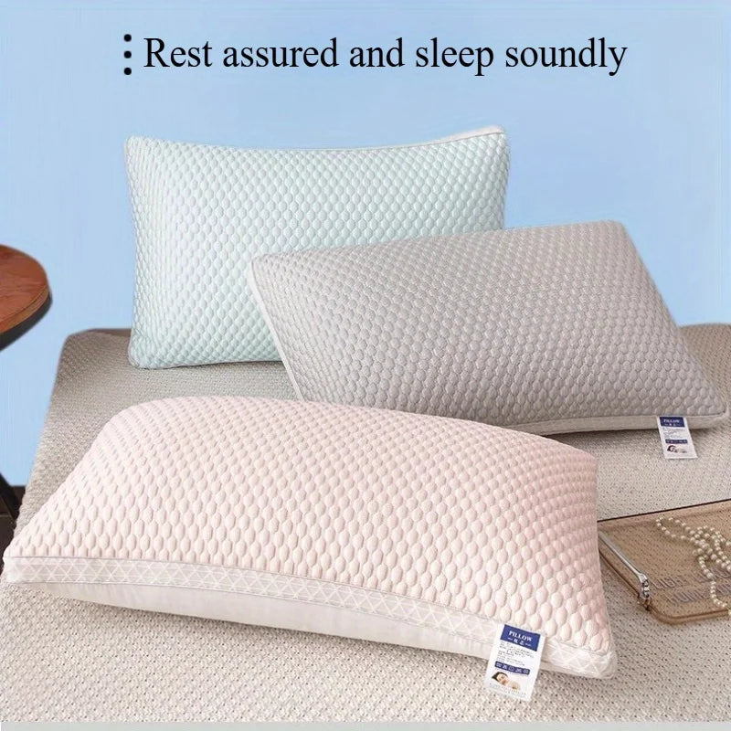 Airvoola Cooling Pillow Breathable Neck Support Cushion with Quilt Cover Modern Design for Comfortable Sleep
