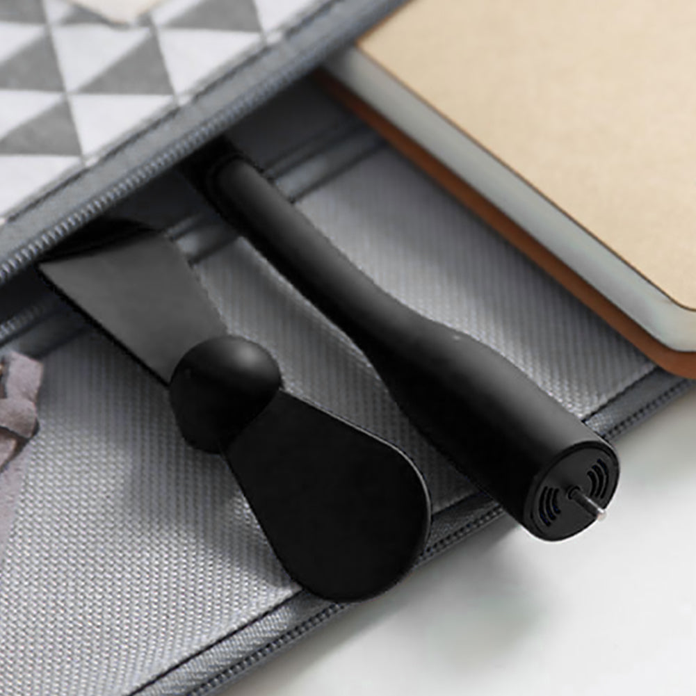 Airvoola Mini USB Fan Flexible Bendable Fan For Power Bank Laptop PC AC Charger Portable Hand Cooling Fan For Computer.