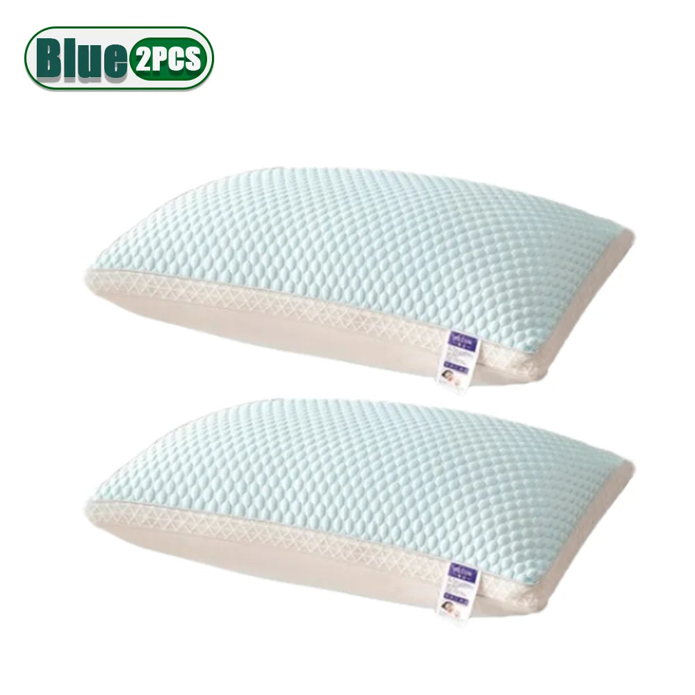 Airvoola Cooling Pillow Breathable Neck Support Cushion with Quilt Cover Modern Design for Comfortable Sleep